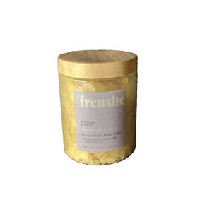 Being Frenshe Lavender Cloud Magnesium Bath Salts 16 oz w/ Theanine